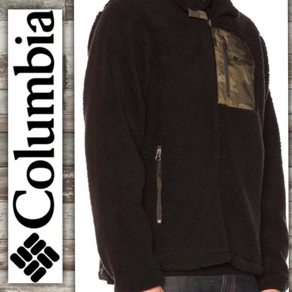 Columbia π Archer Ridge Sherpa Jacket Men Fleece - Picture 4 of 5